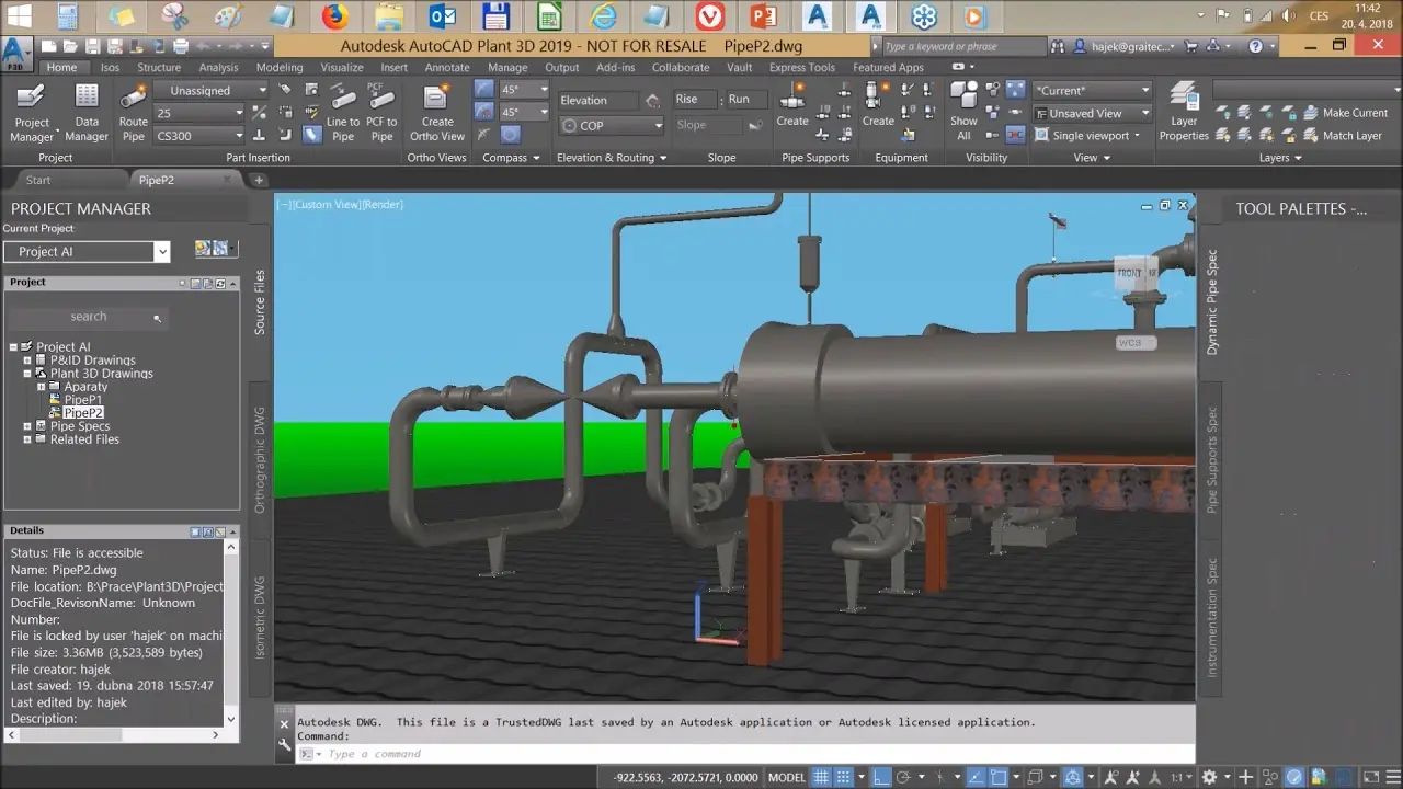 Tải Và Cài Đặt Miễn Phí Phần Mềm AutoCAD Plant 3D 2019 Full Crack