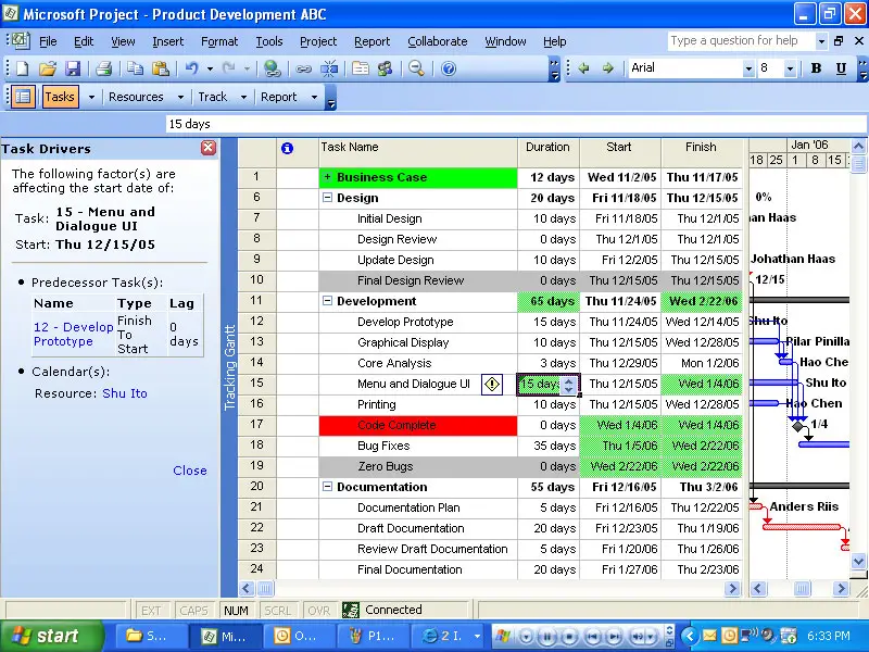 Microsoft Office Project Professional 2007