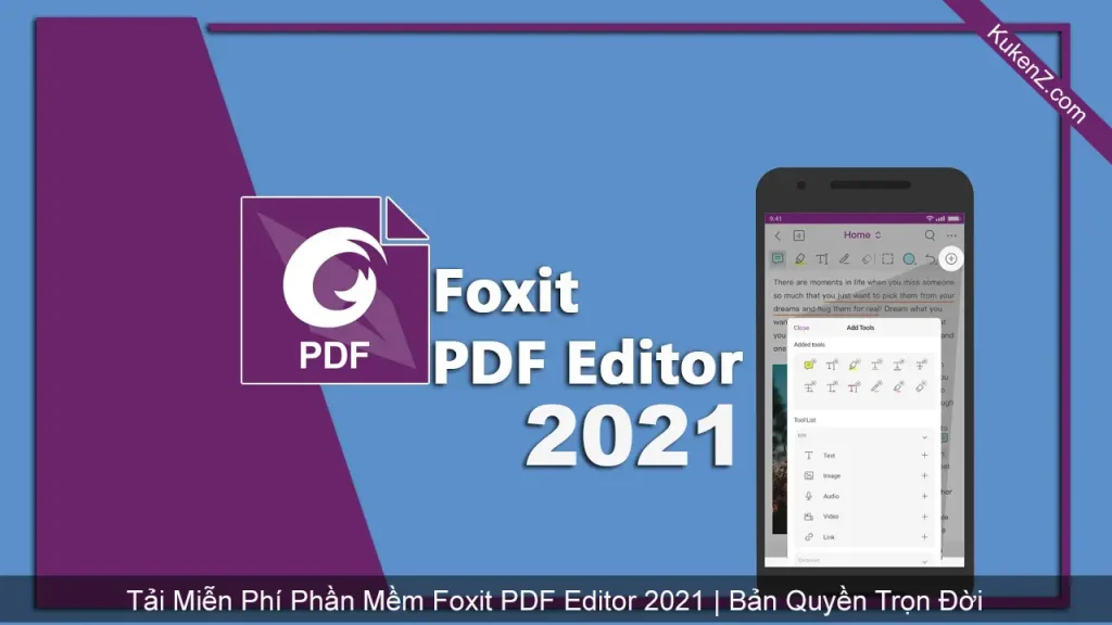 Tải Và Cài Đặt Miễn Phí Phần Mềm Foxit PDF Editor Pro 2021 Full Crack