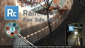Tải Và Cài Đặt Miễn Phí Phần Mềm Itoo RailClone Pro for 3DS Max Full Crack